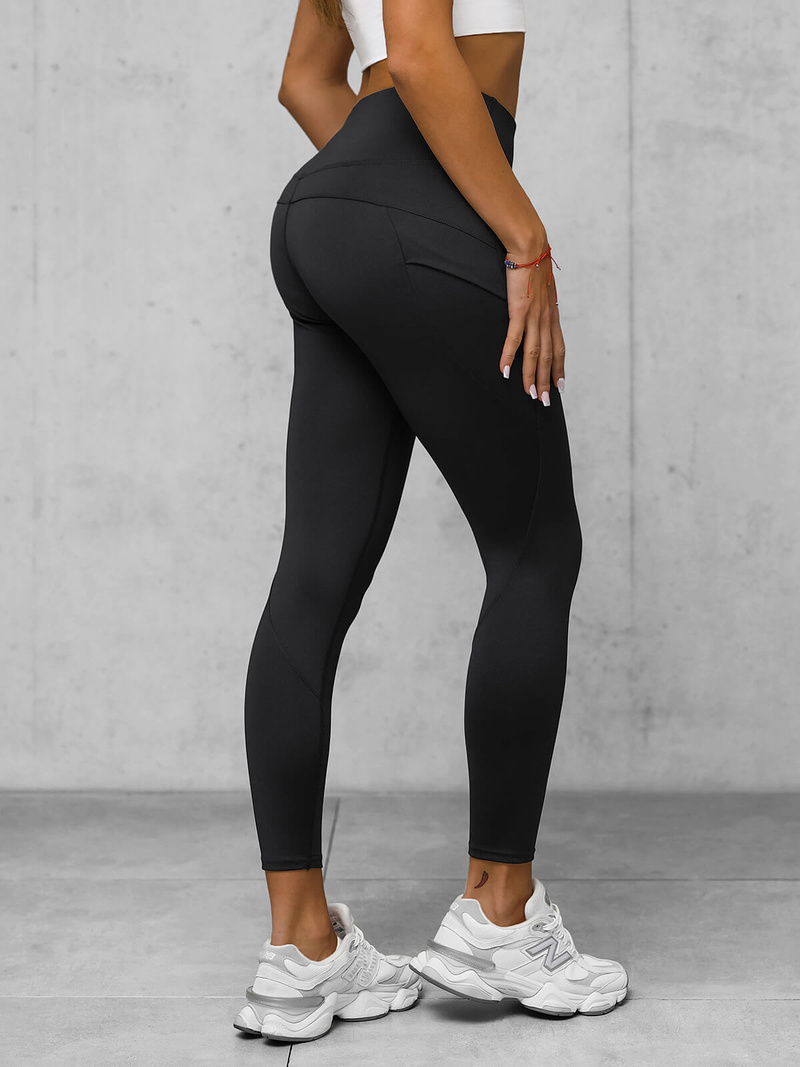 Sieviešu Legingi Melni OZONEE JS/XY24017L