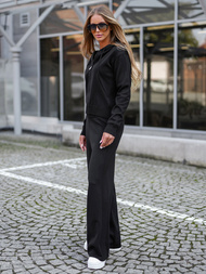 Sieviešu sporta tērps melns OZONEE JS/26C8803/3