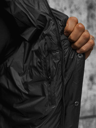 Vīriešu pārejas virsjaka melna OZONEE JS/5M3102/392