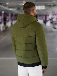 Vīriešu parka gaiša-haki OZONEE JS/31M5023/62Z