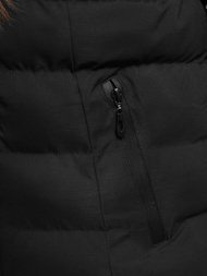 Sieviešu ziemas jaka melna OZONEE JS/M769/392