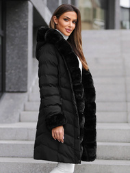 Sieviešu jaka melna OZONEE JS/5M3156/392