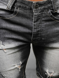 Vīriešu šorti melni OZONEE NB/MP0040N