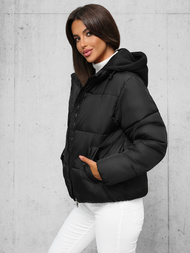 Sieviešu jaka melna OZONEE JS/16M9187/392