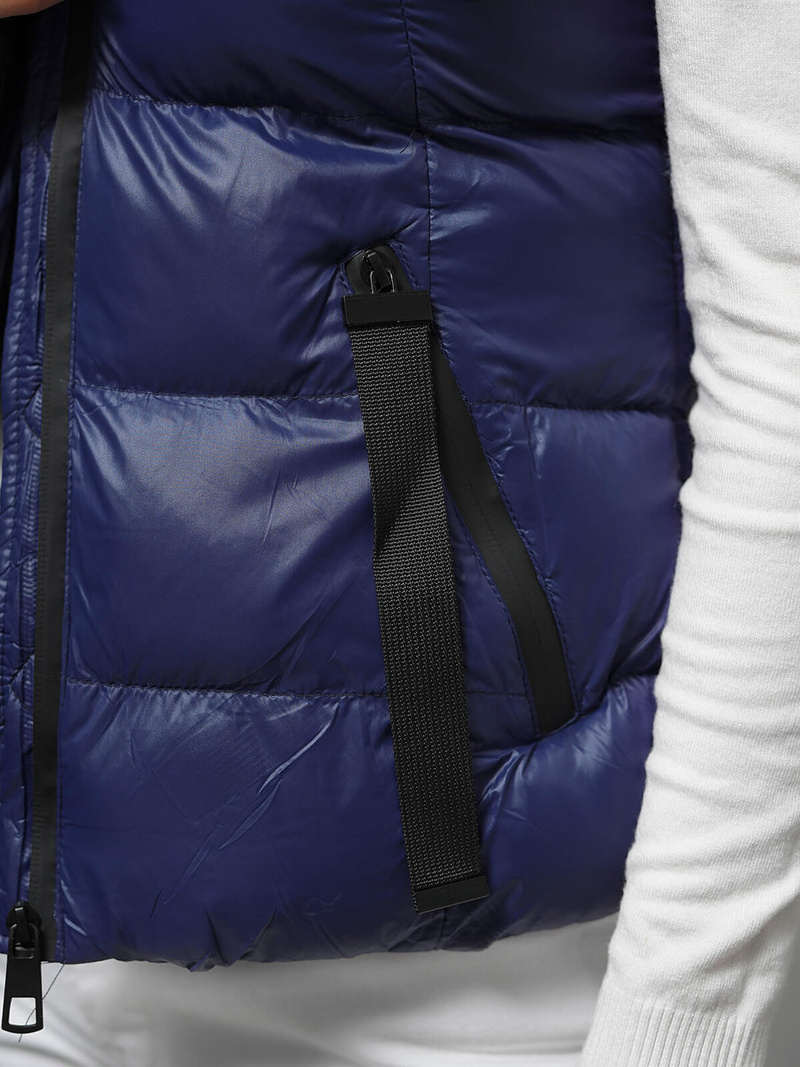 Sieviešu veste tumši zila OZONEE JS/5M3133/215