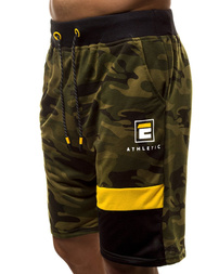 Vīriešu šorti zaļi OZONEE JS/KK300160