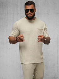 Vīriešu t-krekls smilšu OZONEE O/Y960T