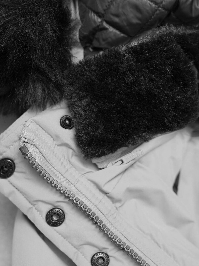 Sieviešu jaka pelēka OZONEE O/W377