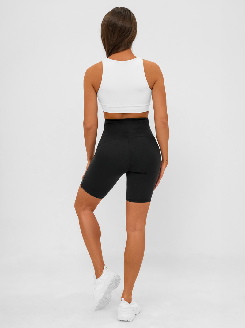 Īsi melni sieviešu legingi OZONEE JS/17K583/3