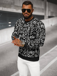 Vīriešu jaka melna OZONEE JS/8B1221/3