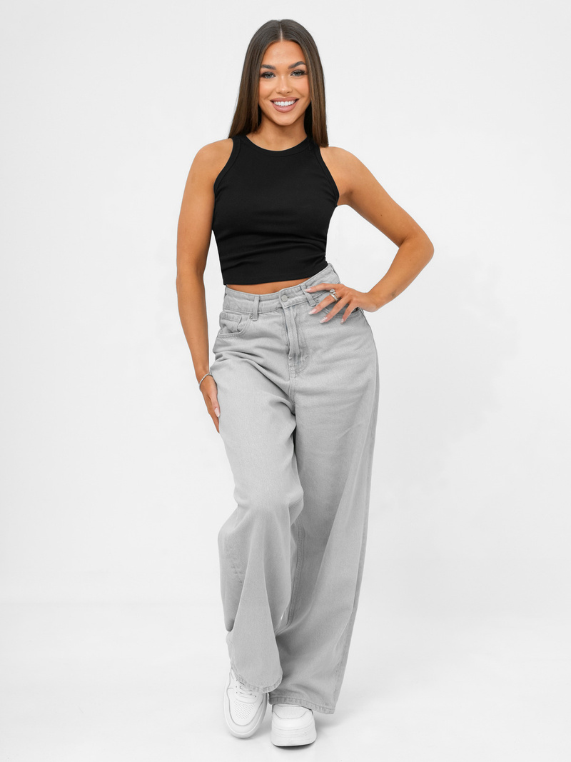 Sieviešu tops melns OZONEE JS/96T665/3