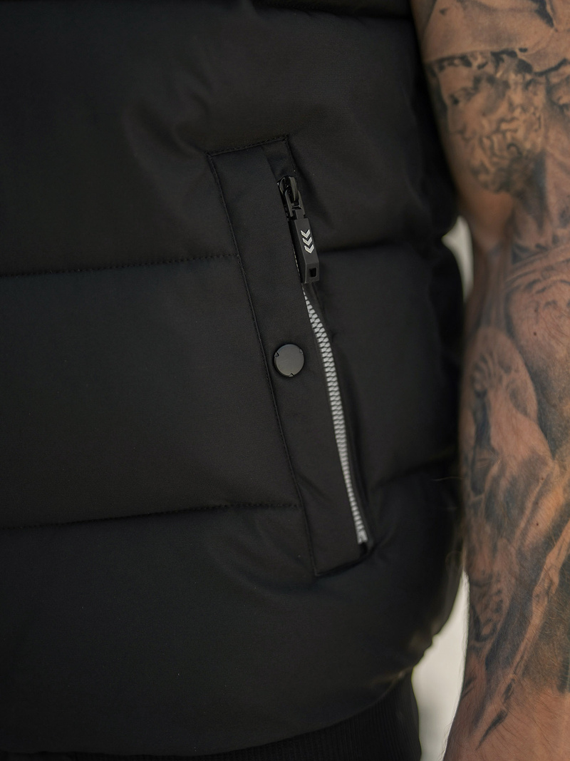 Vīriešu veste melna OZONEE JS/32M1780/392