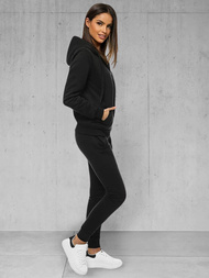 Sieviešu sporta tērps melns OZONEE JS/CKW03