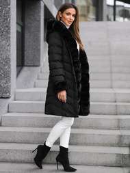 Sieviešu jaka melna OZONEE JS/5M3156/392