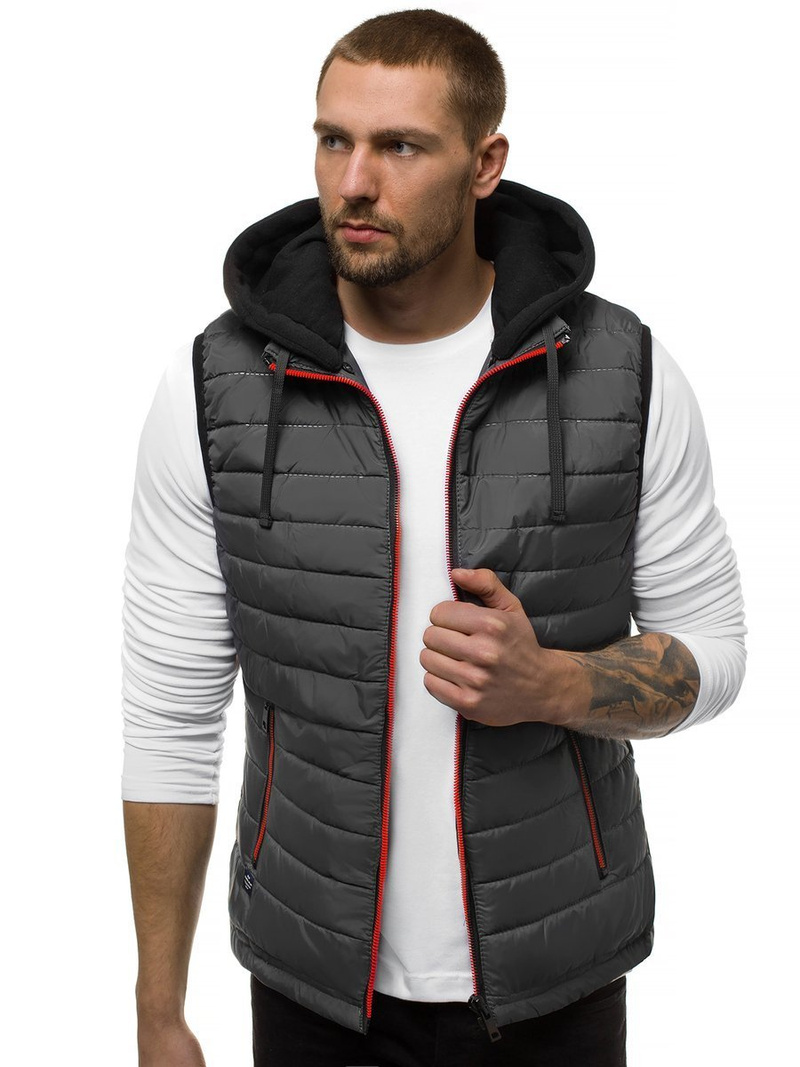Vīriešu veste grafīta OZONEE N/6102Z