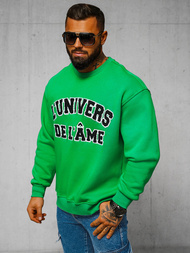 Džemperis zaļa OZONEE O/SWE23055