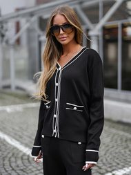 Sieviešu sporta tērps melns OZONEE JS/26C8802/3