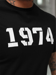 Vīriešu t-krekls melns OZONEE NB/MT3130