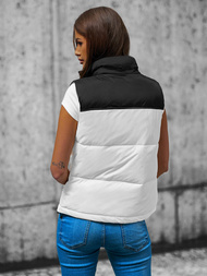 Sieviešu veste balta OZONEE O/L951