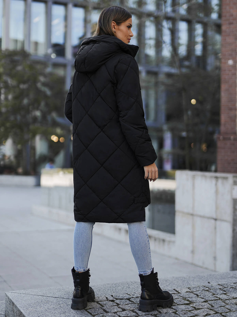 Sieviešu jaka melna OZONEE JS/5M3168/392