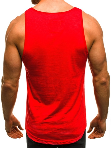 OZONEE B/171311 Vīriešu T-krekls sarkani