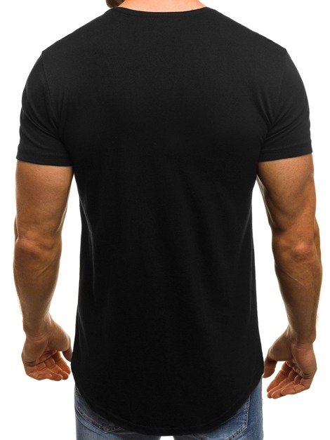 OZONEE B/181295 Vīriešu T-krekls melns