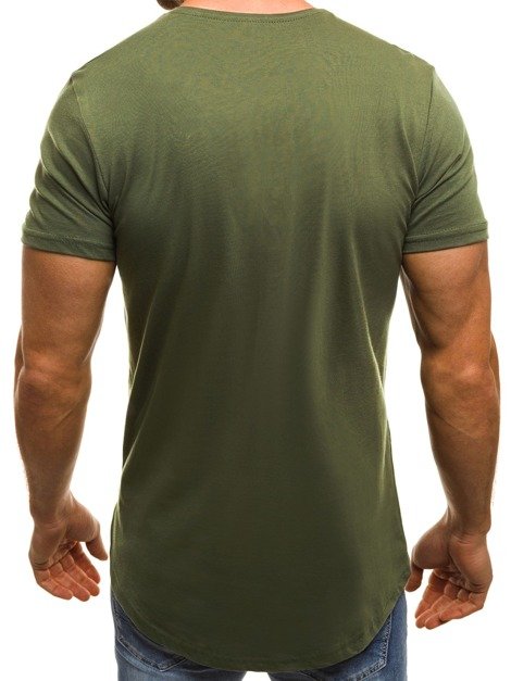 OZONEE B/181295 Vīriešu T-krekls zaļš