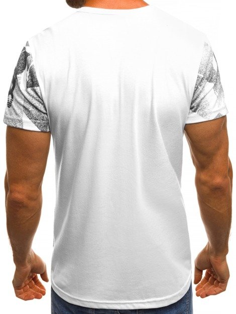 OZONEE JS/SS559 Vīriešu T-krekls balts