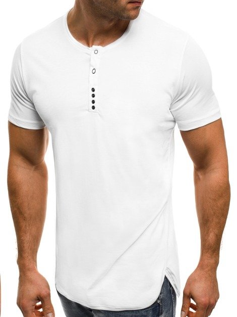 OZONEE O/181157 Vīriešu T-krekls balts