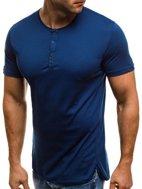 OZONEE O/181157 Vīriešu T-krekls indigo