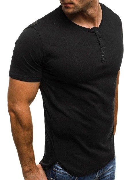 OZONEE O/181157 Vīriešu T-krekls melns