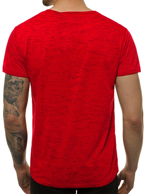Vīriešu T-krekls sarkani OZONEE JS/KS2043