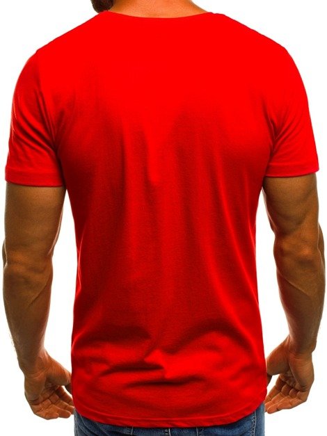Vīriešu T-krekls sarkani OZONEE O/1174 