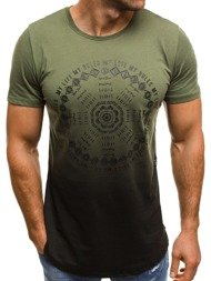 BREEZY 181143 Vīriešu T-krekls zaļš