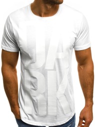 OZONEE B/181594 Vīriešu T-krekls balts