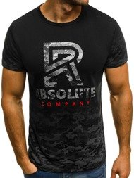 OZONEE JS/SS242 Vīriešu T-krekls melns
