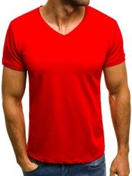 OZONEE O/1961 Vīriešu T-krekls sarkani
